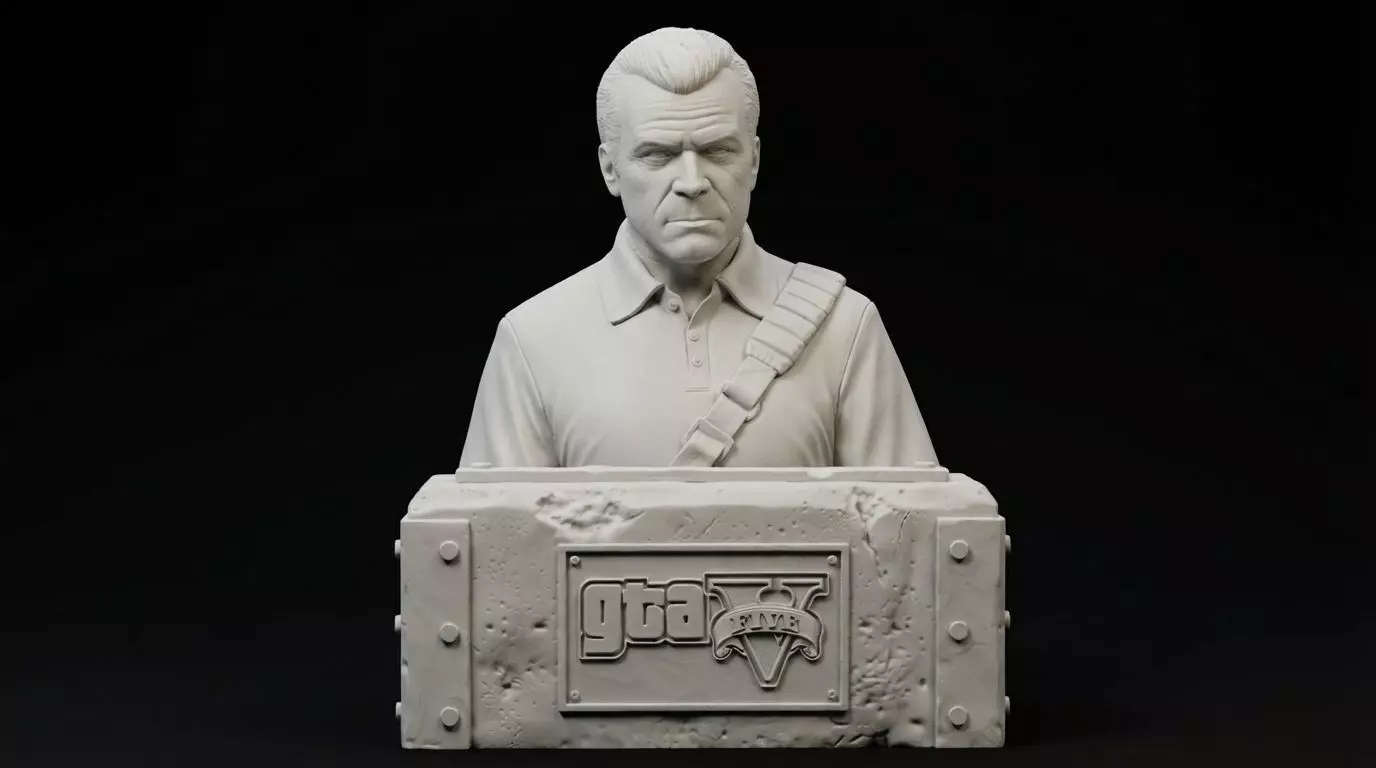 Michael De Santa GTA V 3D print model