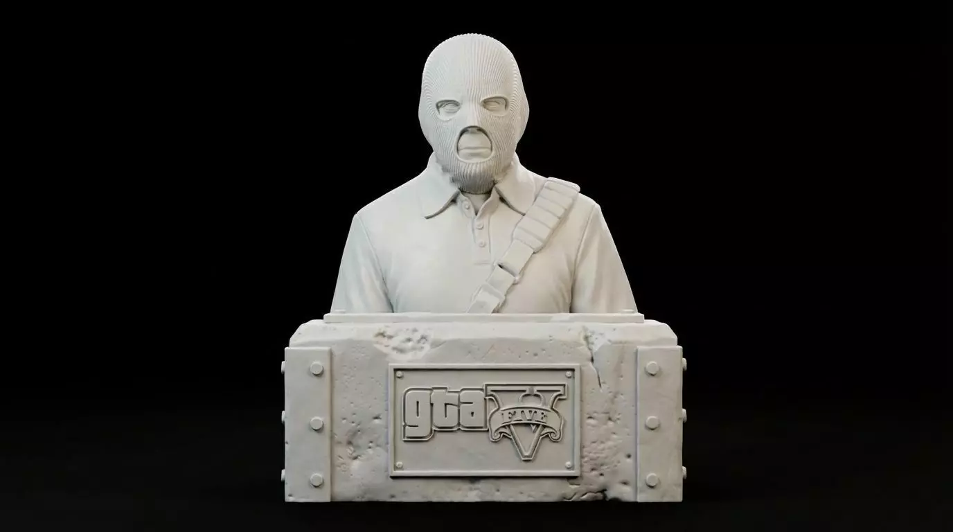 Balaclava Mask GTA V 3D print model