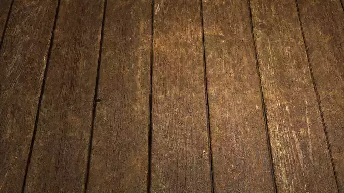 Bench Wood 8K PBR Texture