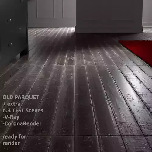 Old Parquet with SceneTEST