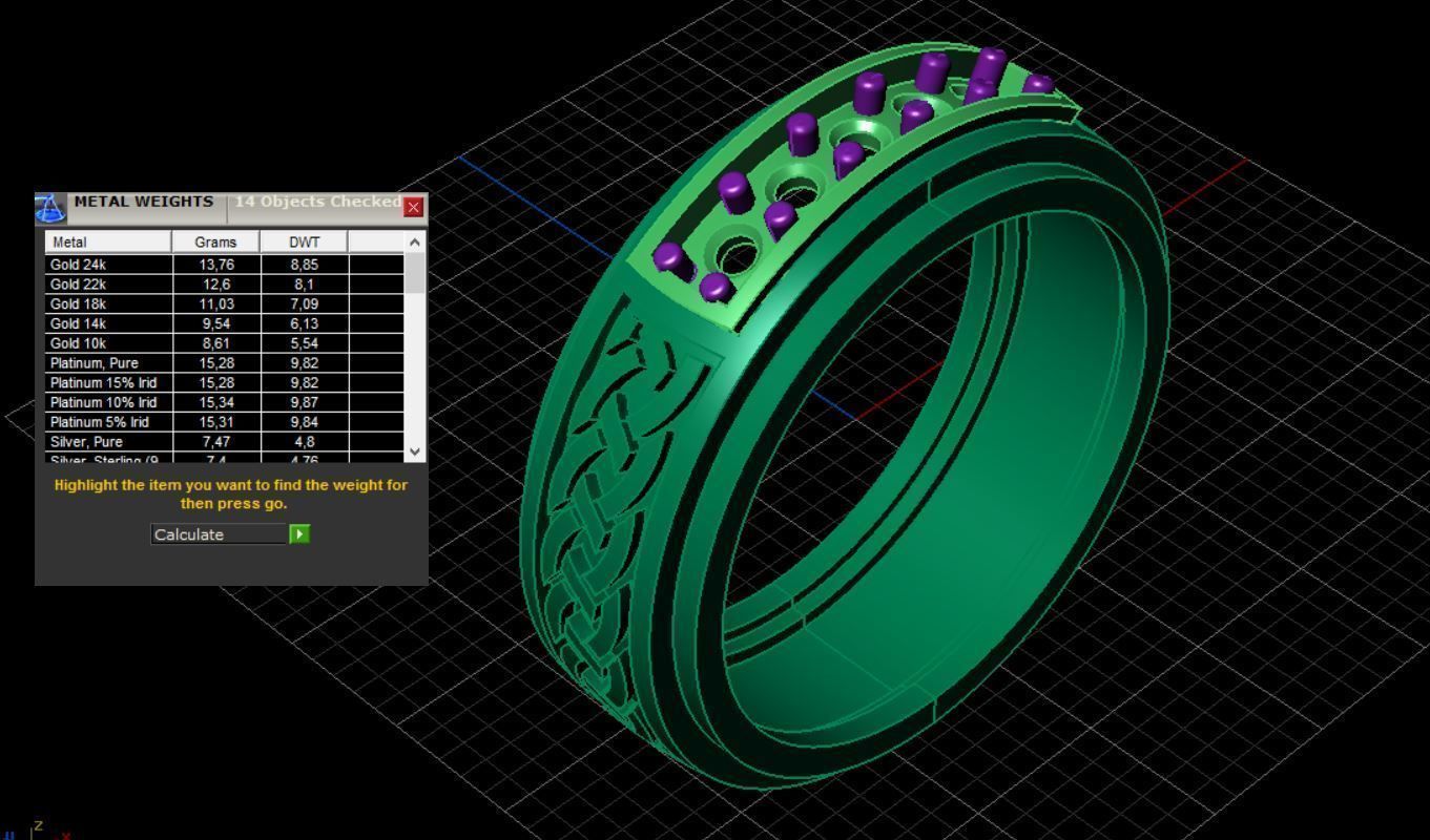 Ring 3D print model_3