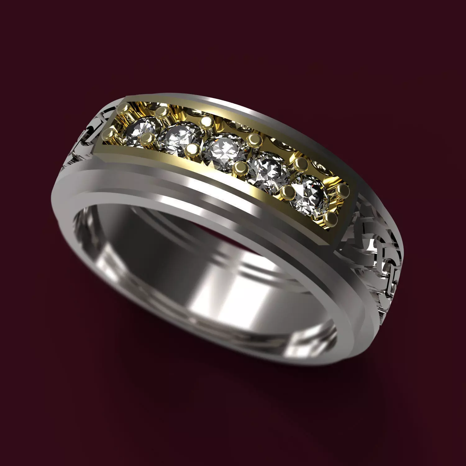 Ring 3D print model_0