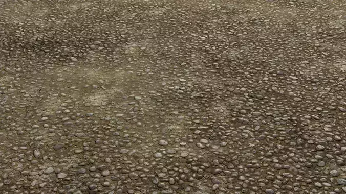 Dusty Asphalt 8K PBR Texture