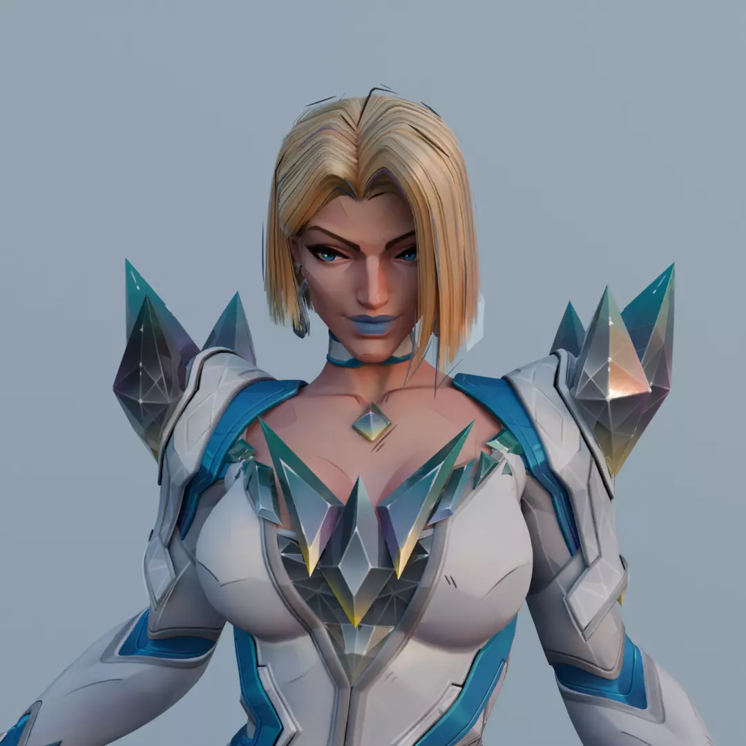 Emma frost 3D model