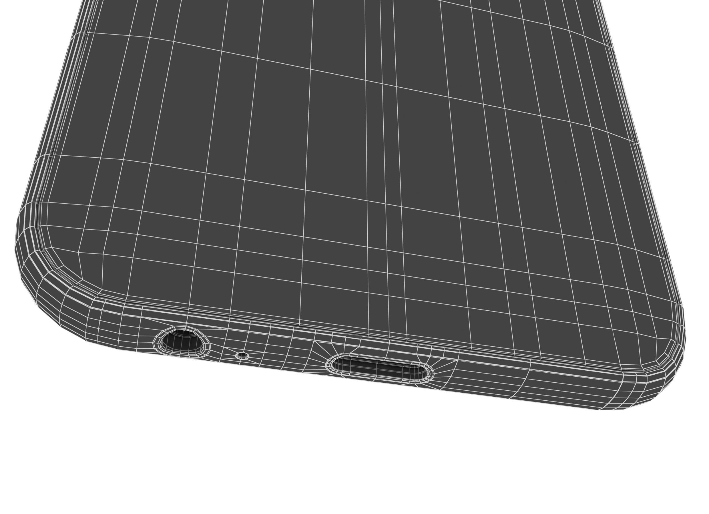 Samsung Galaxy A3 2017 Gold Sand 3D model_8