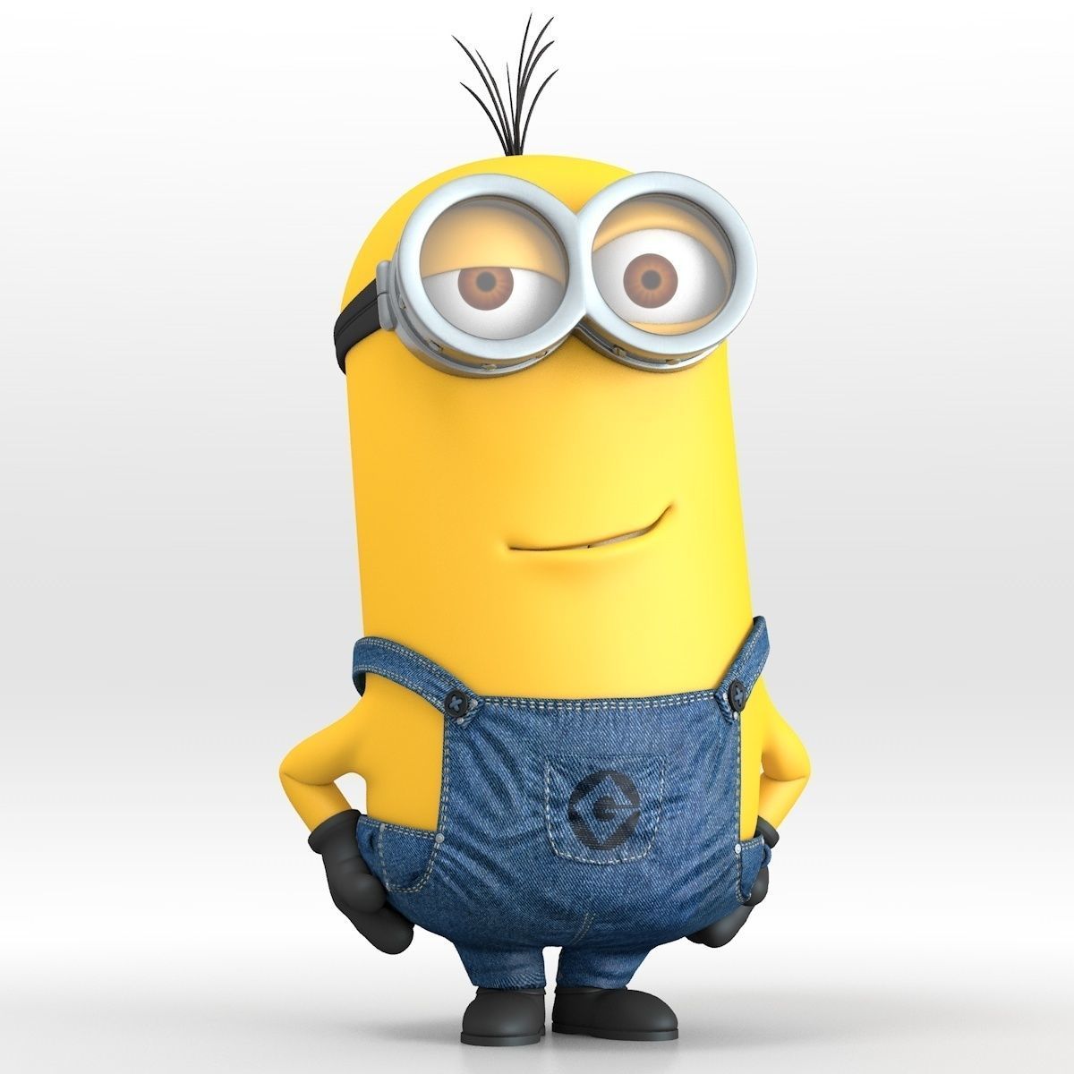 Tall Minion 3D model_7