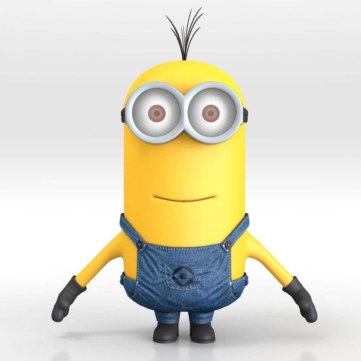 Tall Minion 3D model_1