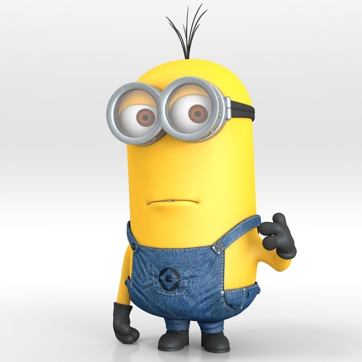 Tall Minion 3D model_5