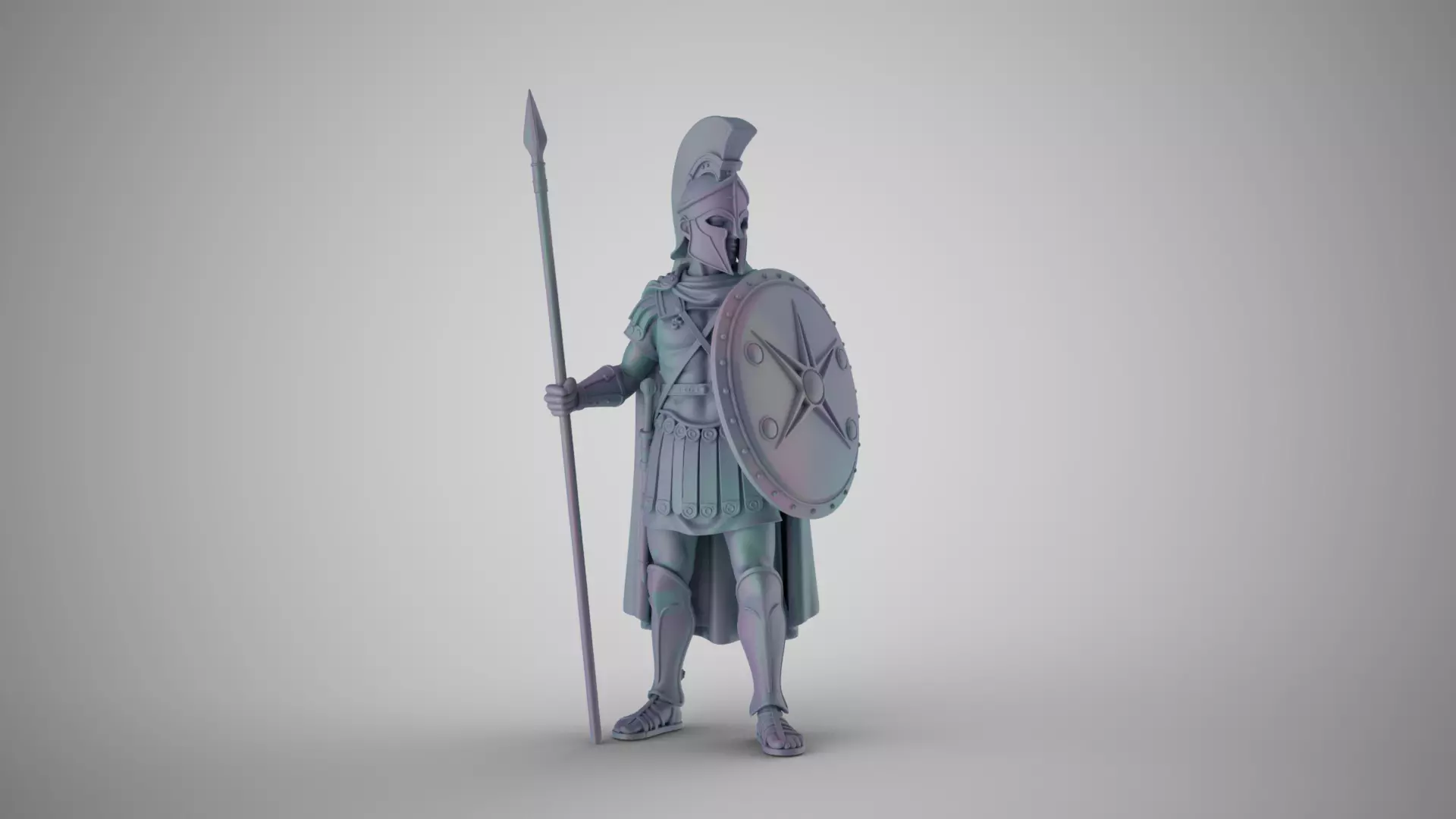 Spartan Soldier 3D print model