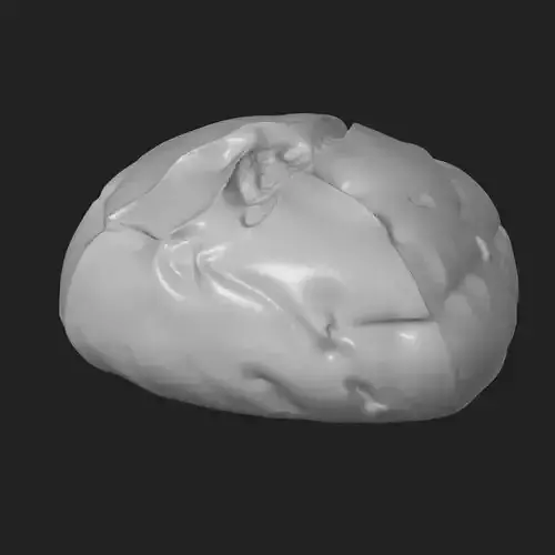 Artisan Bread Loaf 3D print model 6