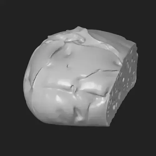 Artisan Bread Loaf 3D print model 7