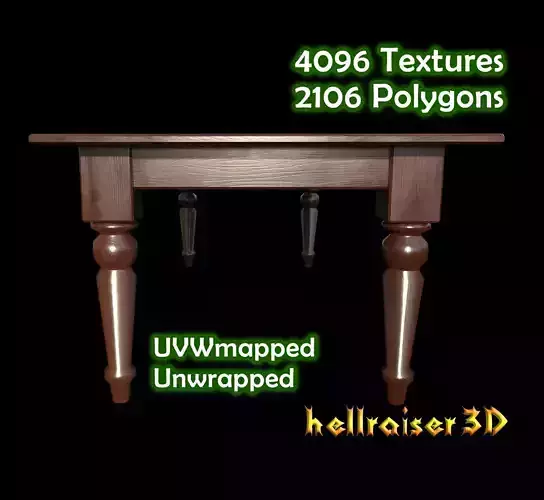 Table - PBR - Textured