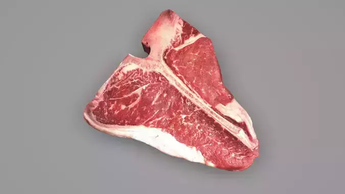 T Bone Beef Steak 3D model 2