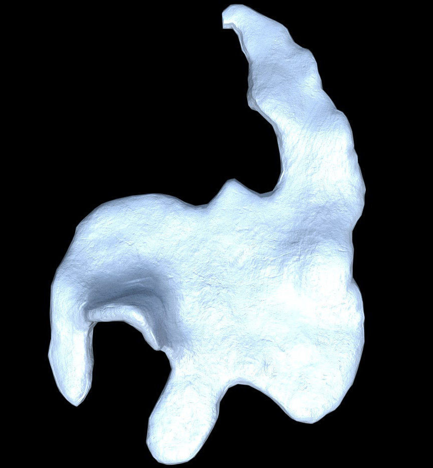 Snow Floor - PBR - Textured Low-poly 3D model_2