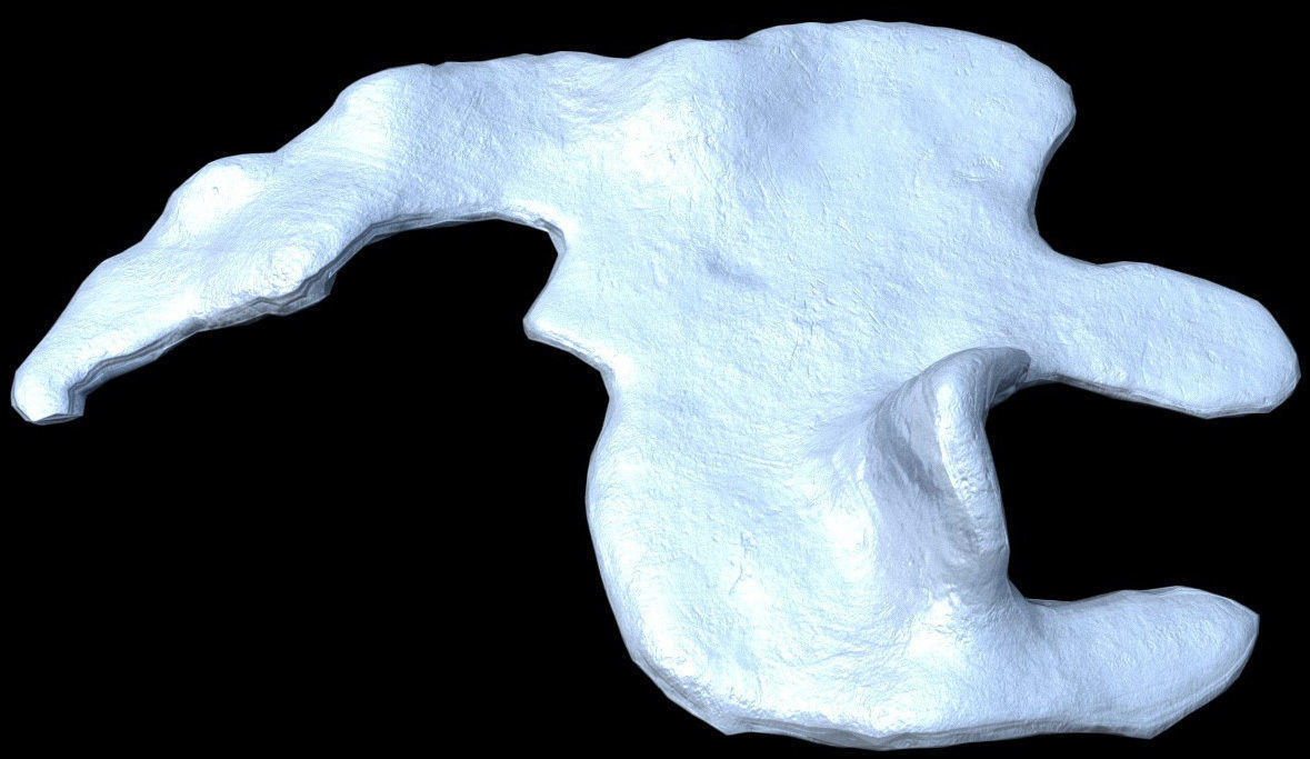 Snow Floor - PBR - Textured Low-poly 3D model_3