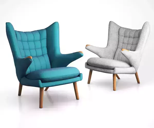 AP19 lounge chair by Hans Jorgen or the Papa bear chair or Bamse