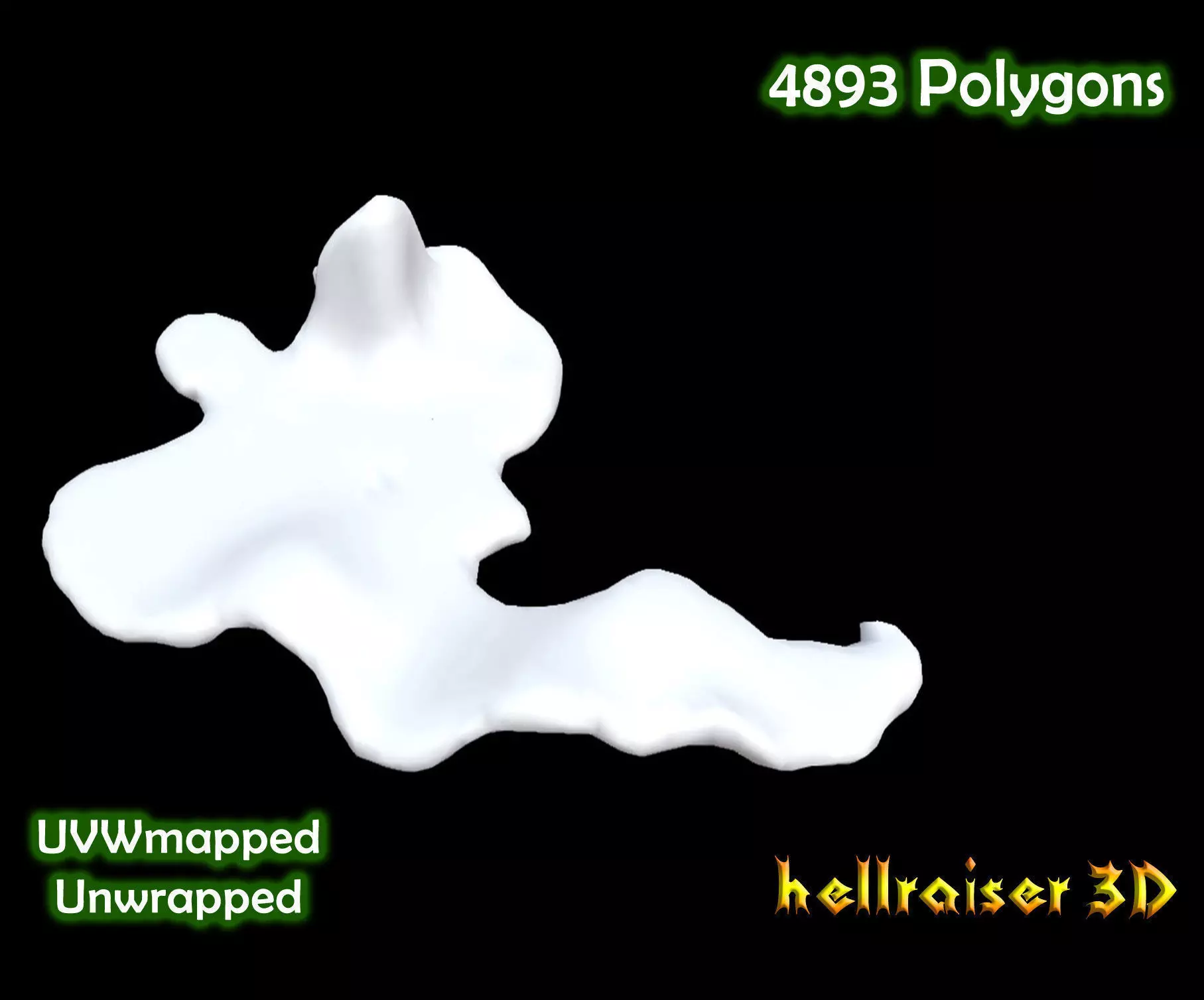 Snow Floor - Free Free low-poly 3D model