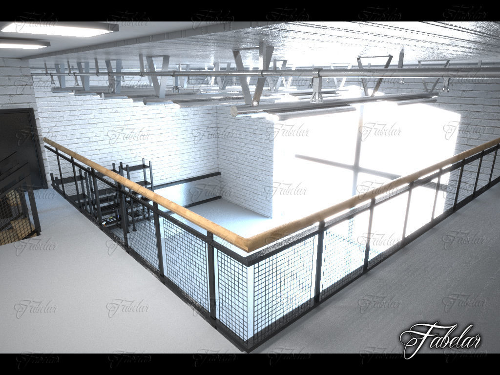 Garage 01 3D model_2