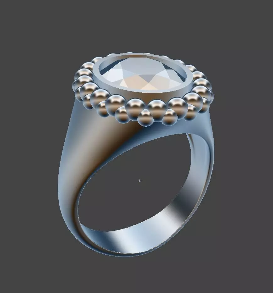 Oval Ring 3 3D print model