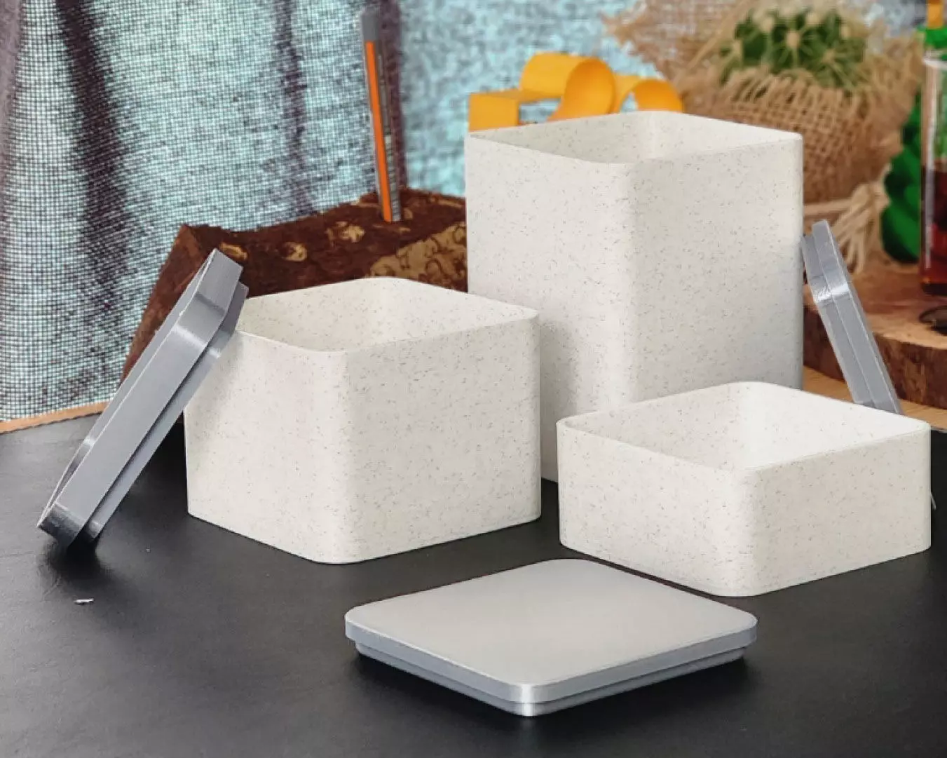 Modular Desktop Organizer Set Free 3D print model