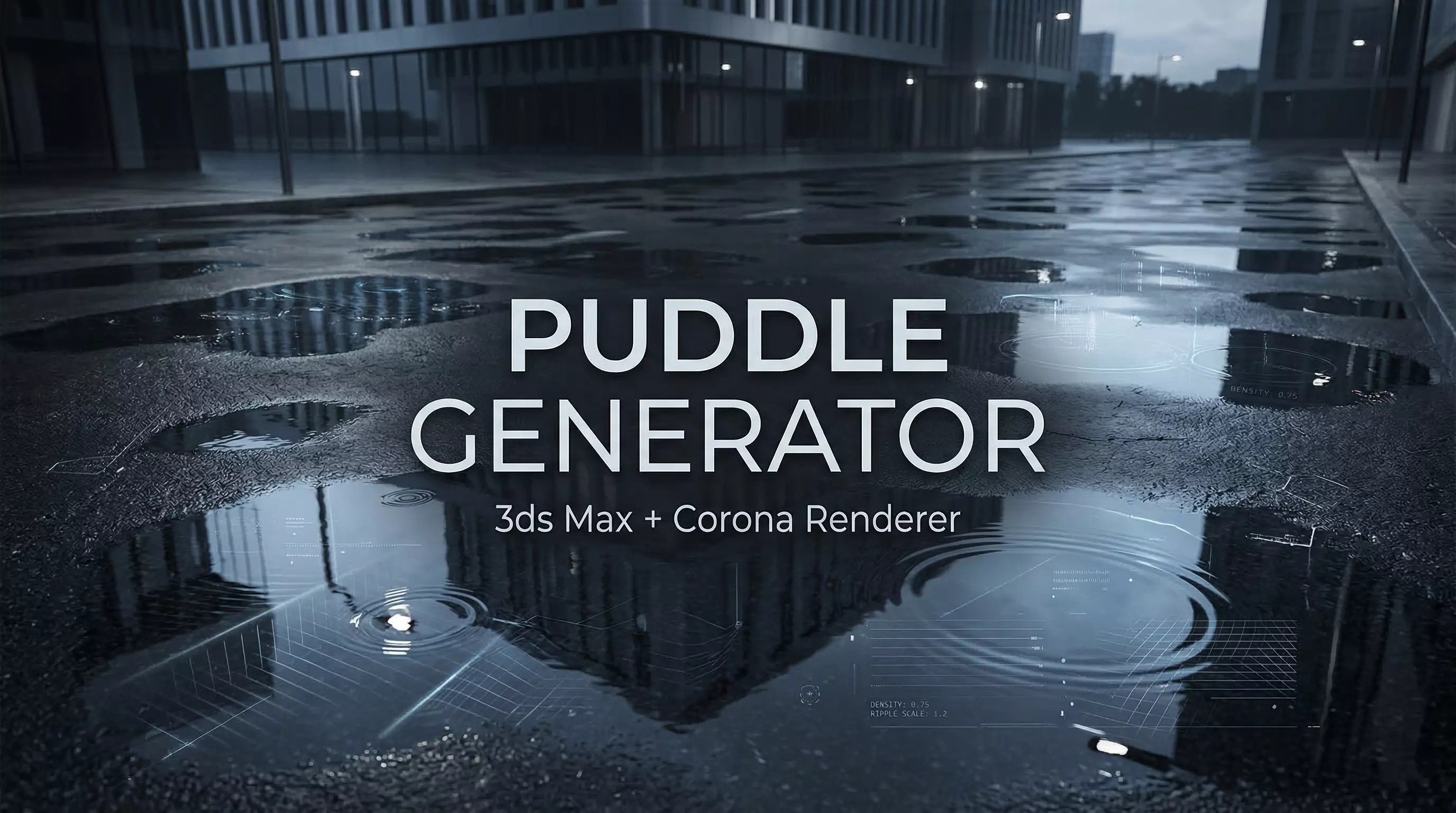 Puddle Generator 3D model