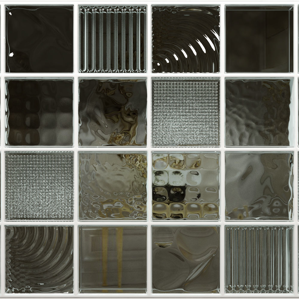 Glass blocks 1 3D model_1