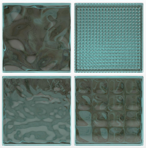 Glass blocks 1 3D model_2