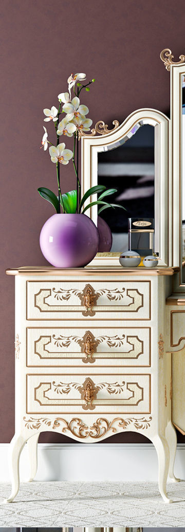 Dressing table set 4 3D model_4