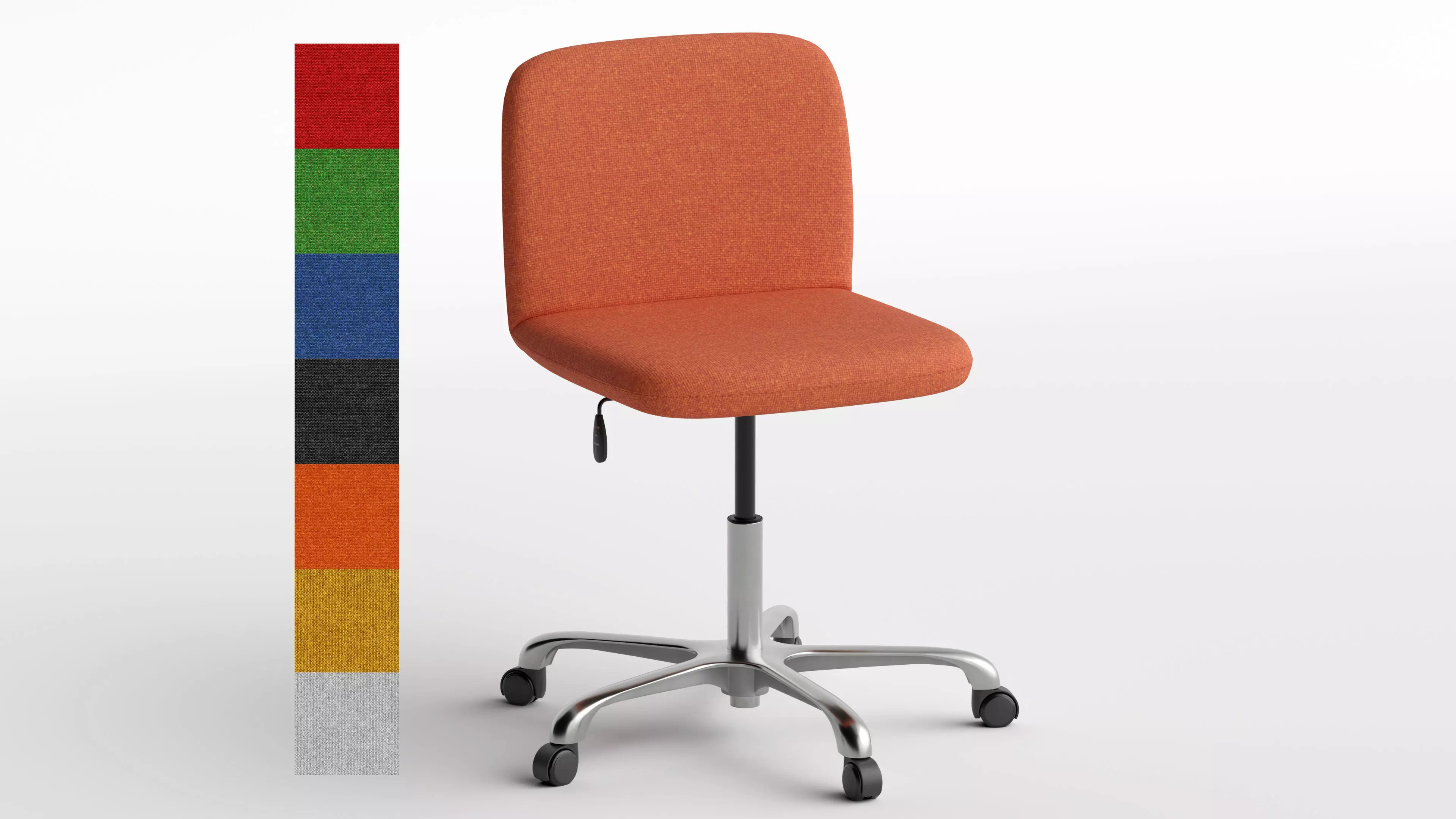Office Chair - 7 Colors 3D model