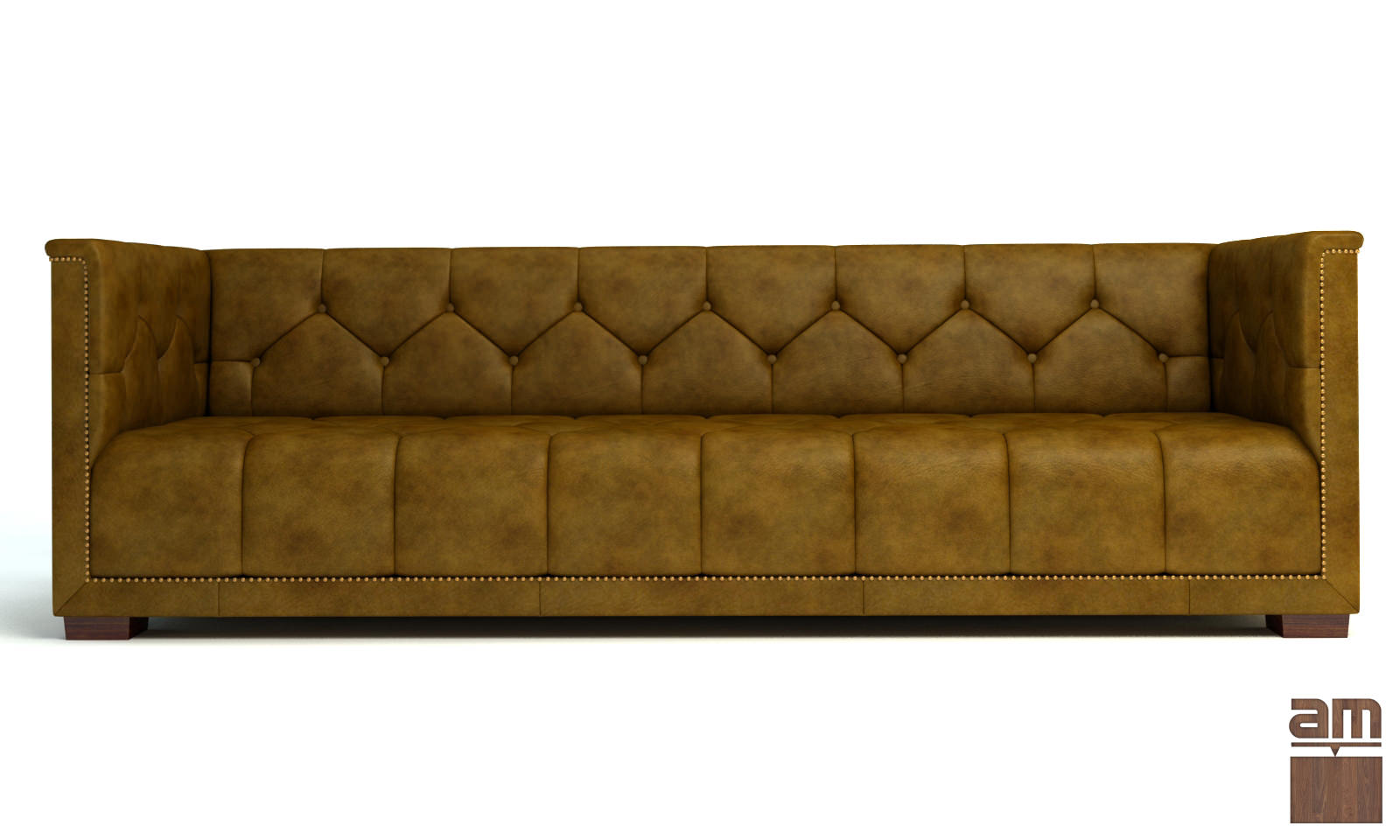 Sofa Chester 3D model_1