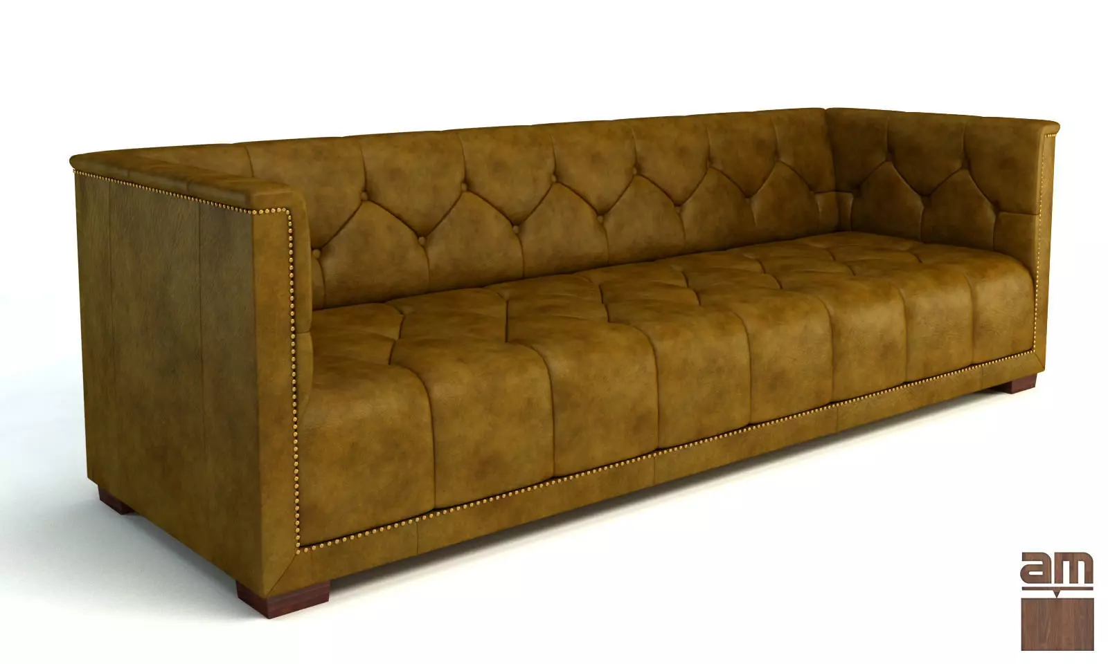 Sofa Chester 3D model_0