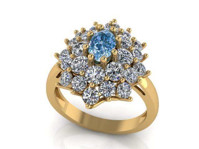 Ring T00071 3D print model_2