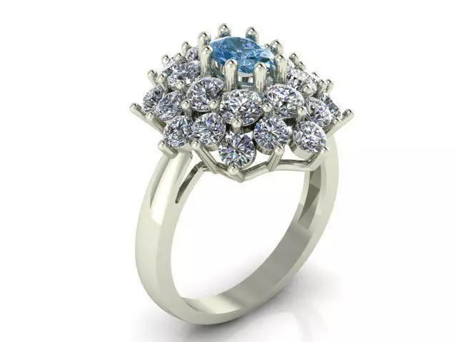 Ring T00071 3D print model_0