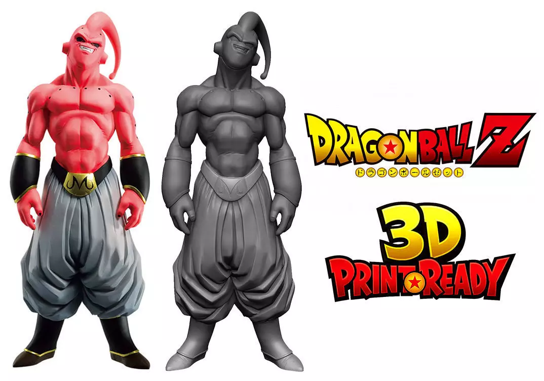 Majin Buu 2nd form 3D print model