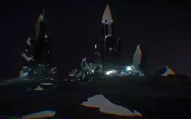 Cosmic Terrain 2 3D model