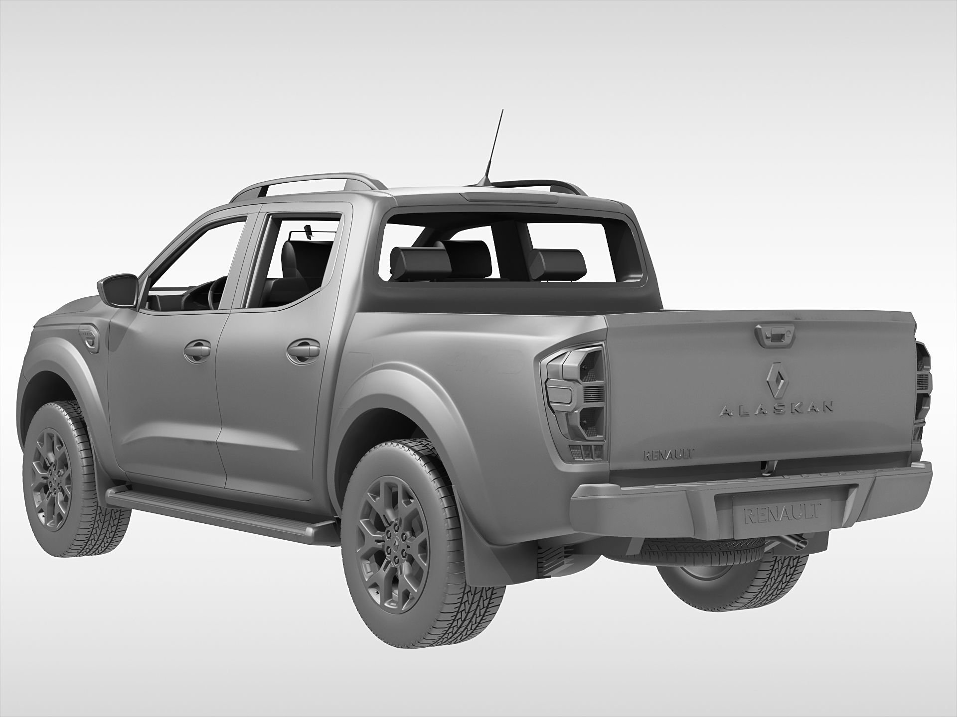 Renault Alaskan 2017 3D model_7