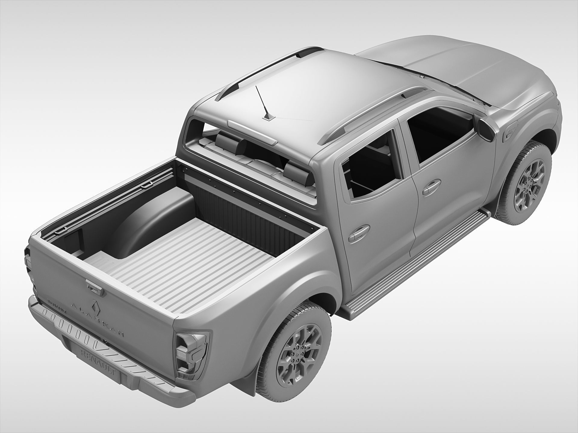 Renault Alaskan 2017 3D model_8