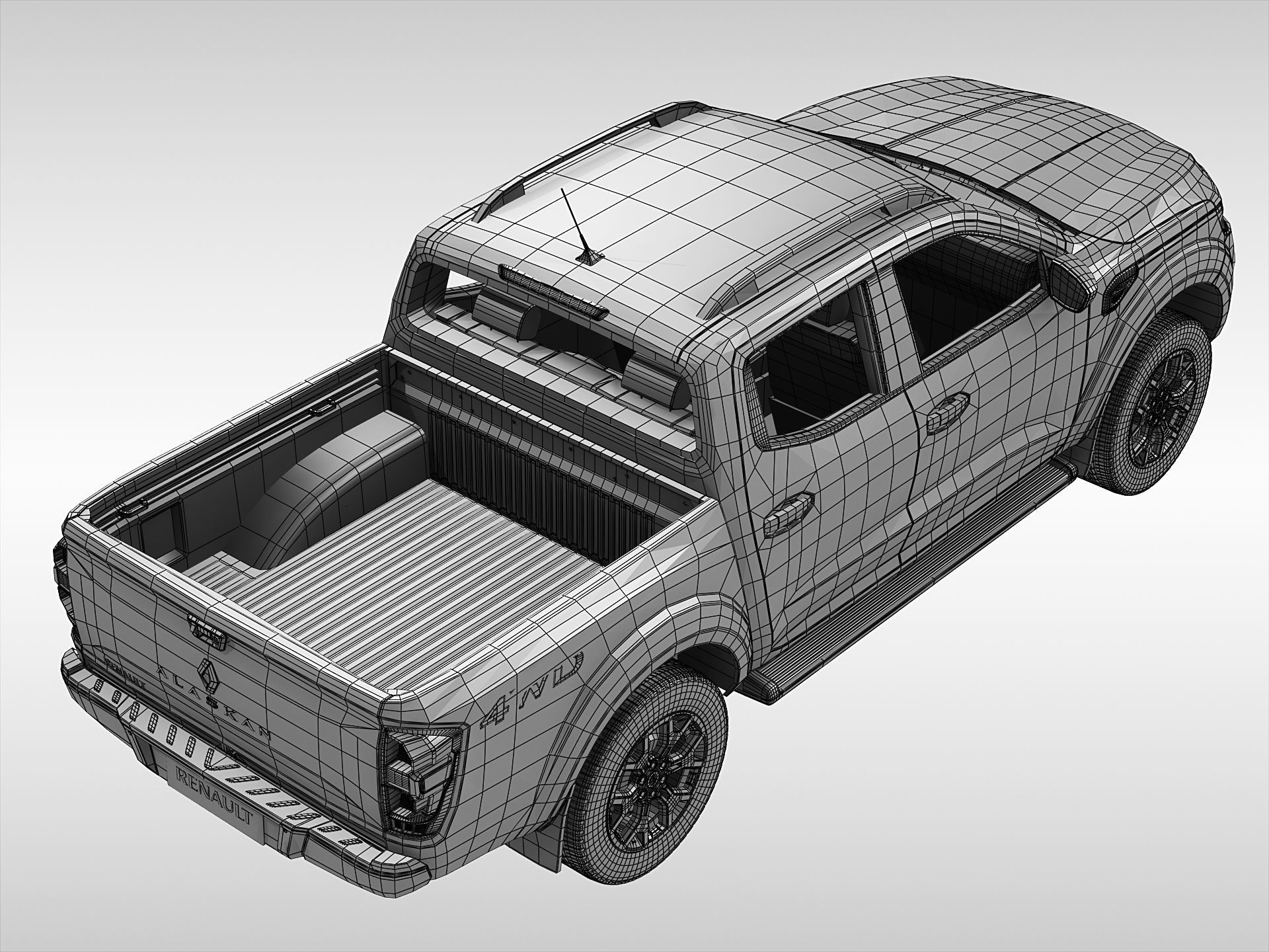 Renault Alaskan 2017 3D model_11