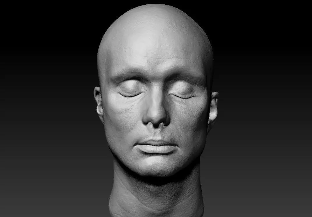 Cillian Murphy Lifecast 3D Scan Head Peaky Blinders Oppenheimer 3D model