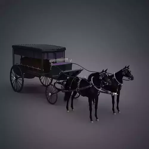Hearse and Horses