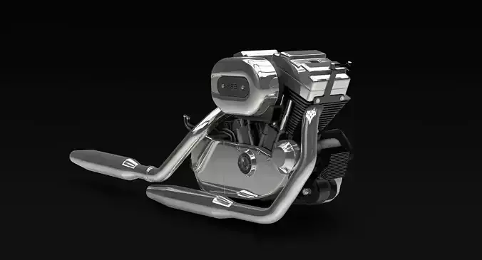 Motorcycle Evo Engine