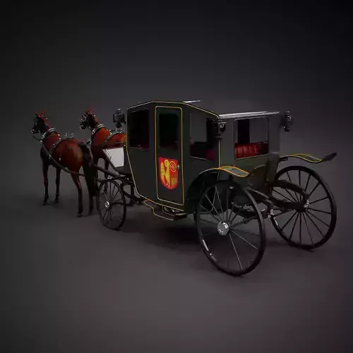 Carriage and Horses