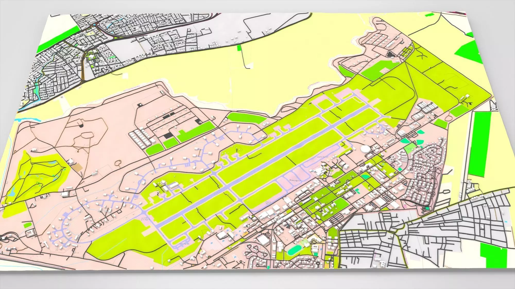 Incirlik Air Base Turkey 3D model