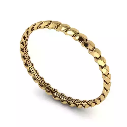 flexible  Cuban Chain Bracelet Special Collection codeFLX02