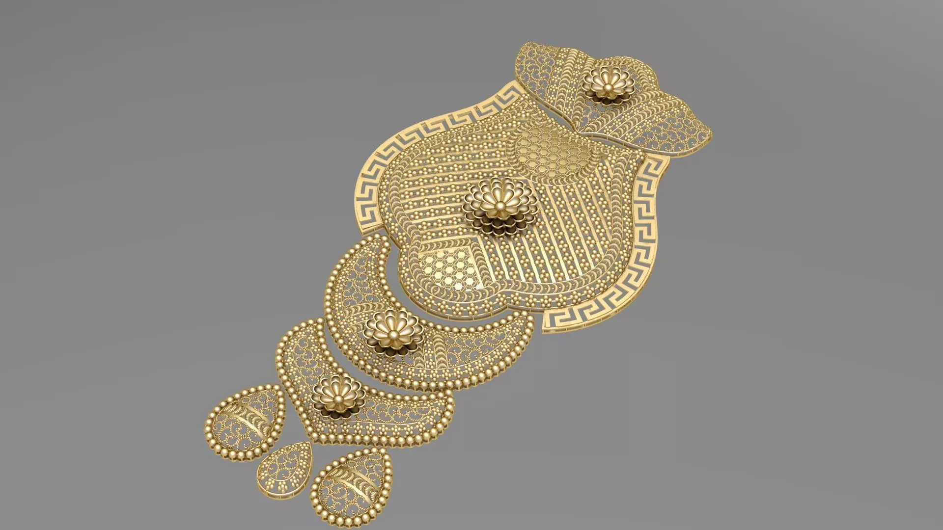 Main pieces of kurdish designs 3 3D print model