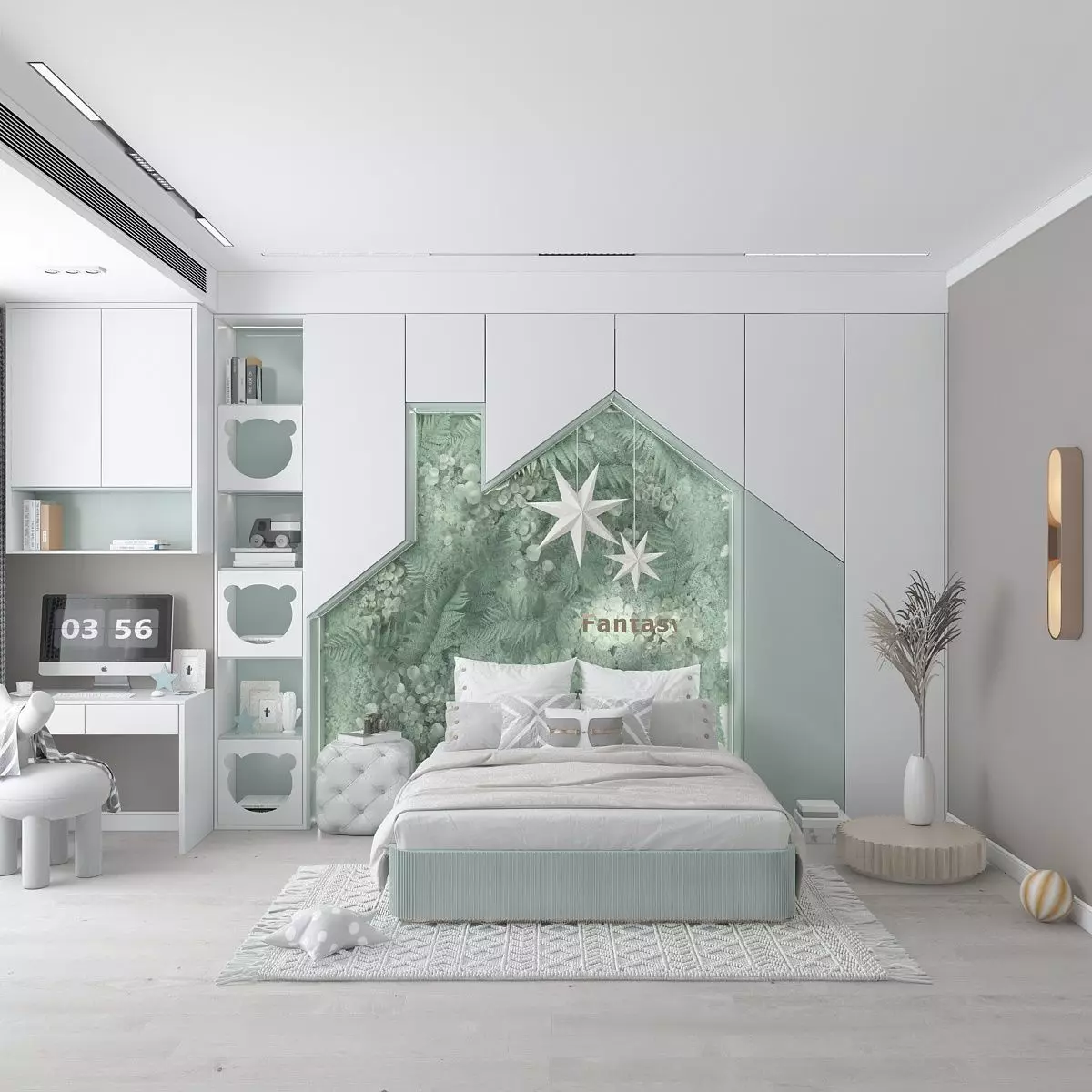 Child Bedroom Design 3D model