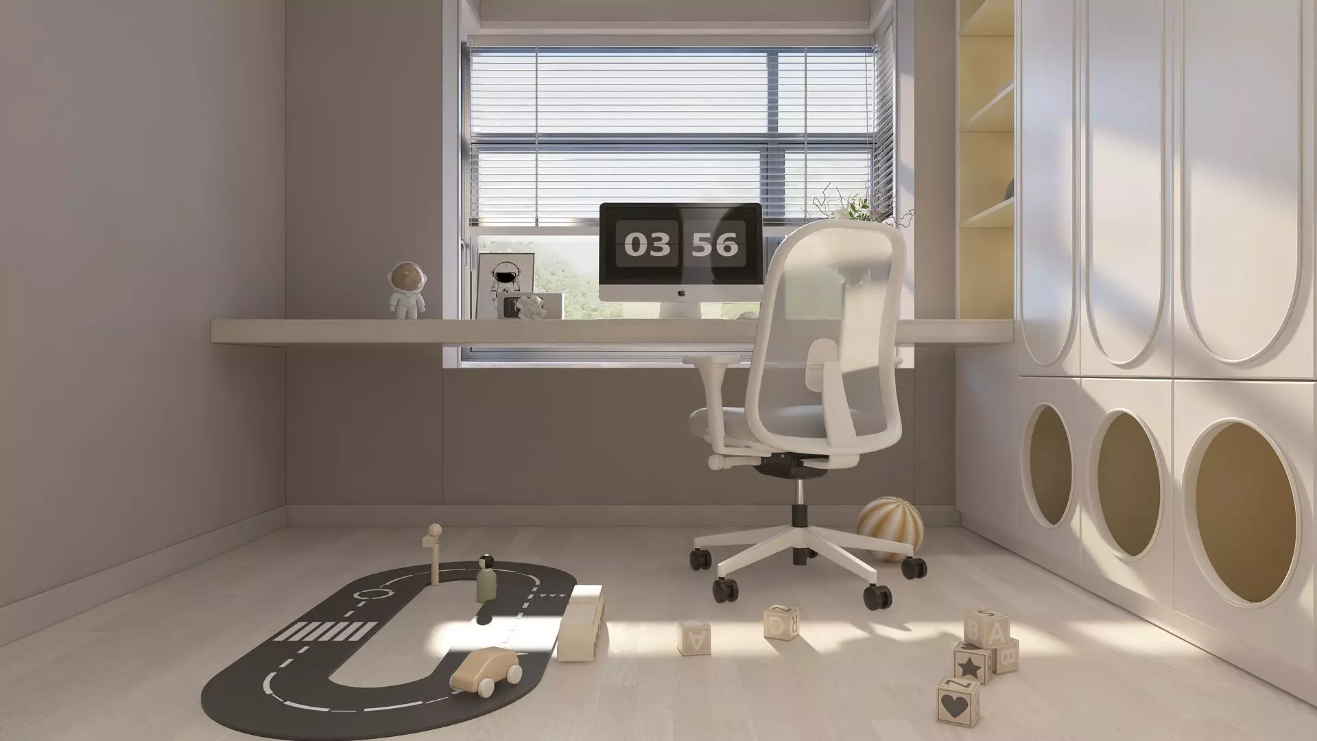 Child Bedroom Design 3D model