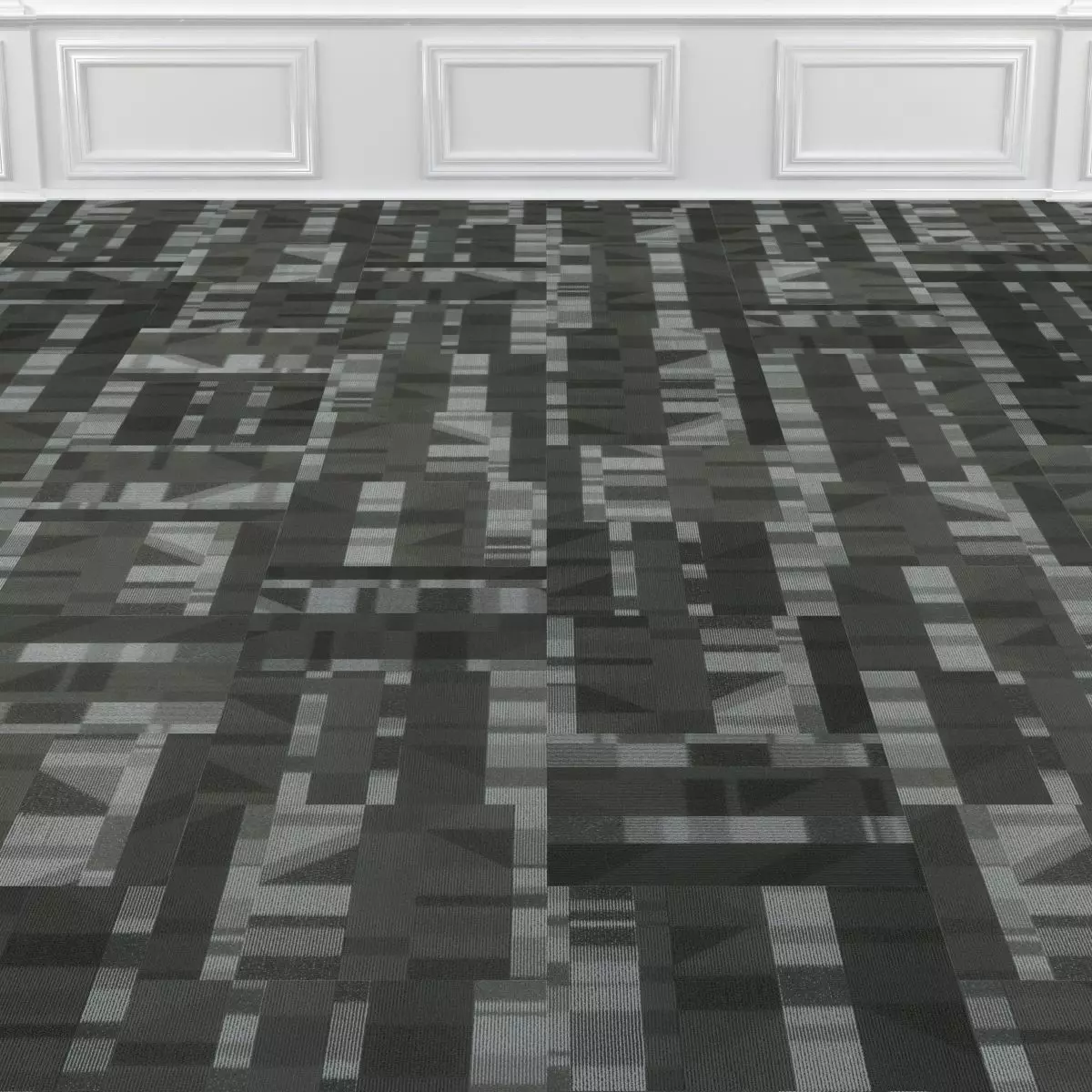Wall to Wall Carpet Tile No 2 3D model_0