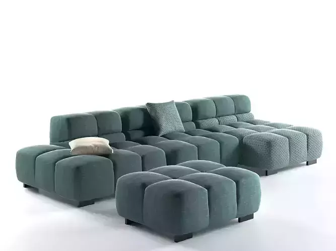 Tufty Time Sofa 3D model