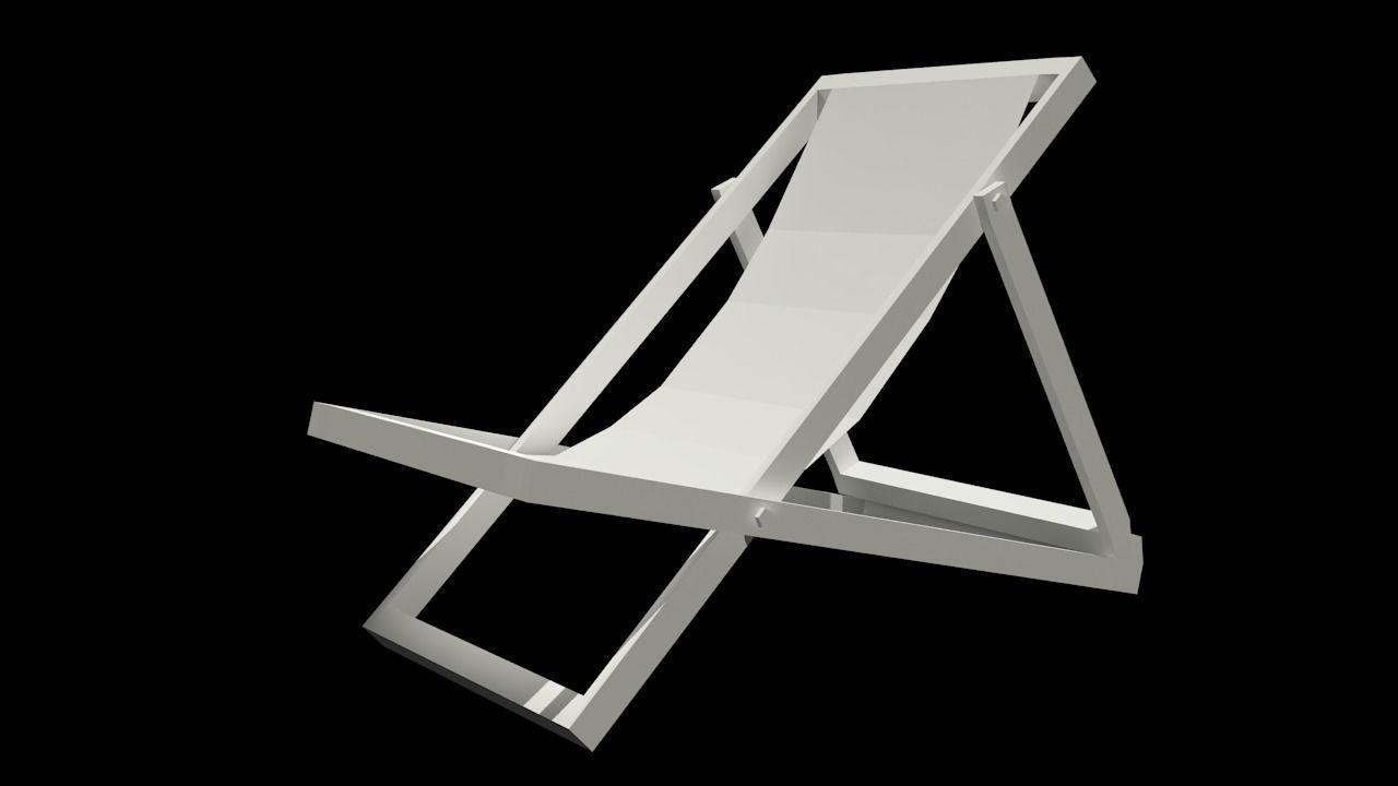 Folding Chair Free 3D print model_0
